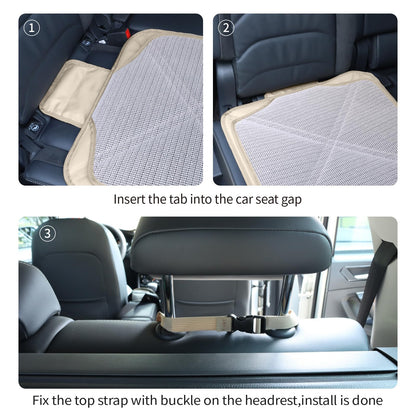 Viaviat Waterproof Child Car Seat Protector with Pockets
